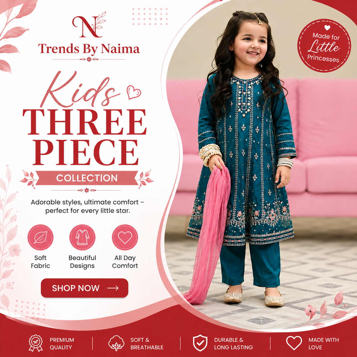 Kids Three Piece