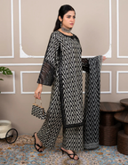 🖤✨ Midnight Monochrome Luxe ✨🤍কোড-15