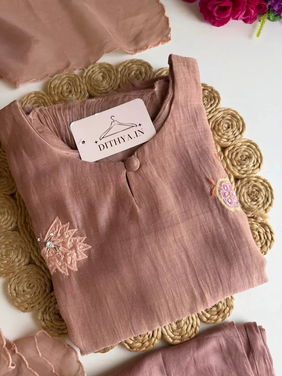 ✨ Noorava – Gorgeous Embroidered 3 Piece ✨  কোড-G1