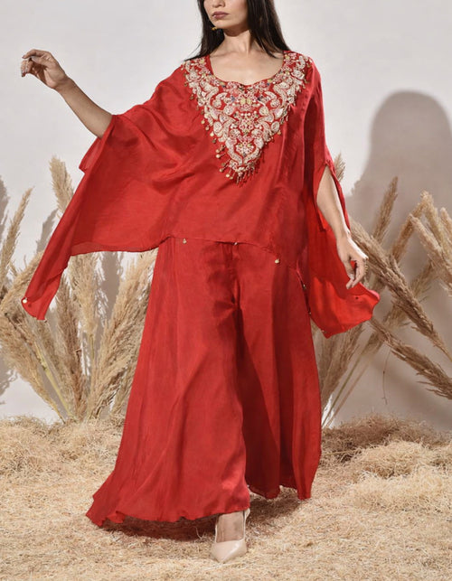 Roktim Kaftan&nbsp;  The royal shade of red