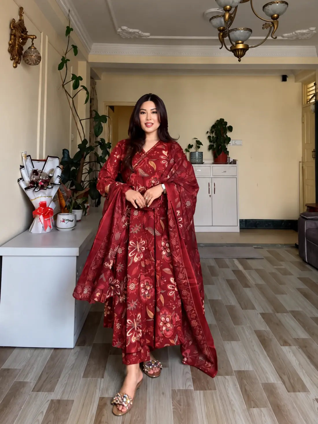 ✨ Meher-e-Gul – Premium Digital Print 3 Piece ✨   কোড-G2