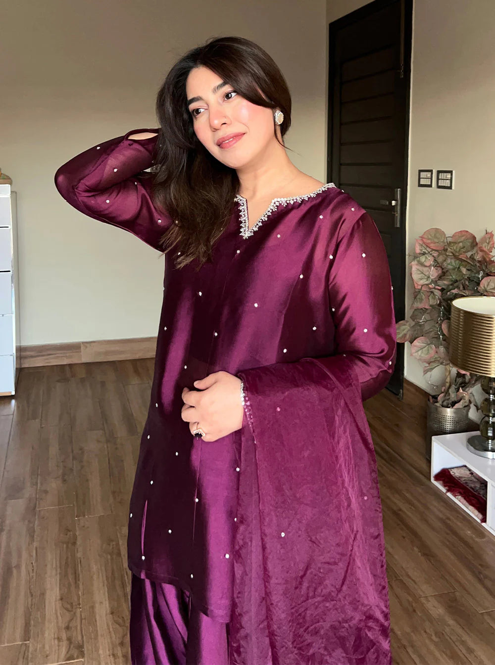 𝐒𝐡𝐚𝐡𝐞𝐞𝐧 𝐌𝐚𝐫𝐨𝐨𝐧 𝐑𝐨𝐲𝐚𝐥 𝐒𝐢𝐥𝐤 𝟑 𝐏𝐢𝐞𝐜𝐞