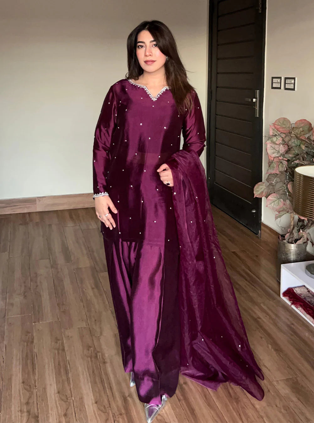 𝐒𝐡𝐚𝐡𝐞𝐞𝐧 𝐌𝐚𝐫𝐨𝐨𝐧 𝐑𝐨𝐲𝐚𝐥 𝐒𝐢𝐥𝐤 𝟑 𝐏𝐢𝐞𝐜𝐞